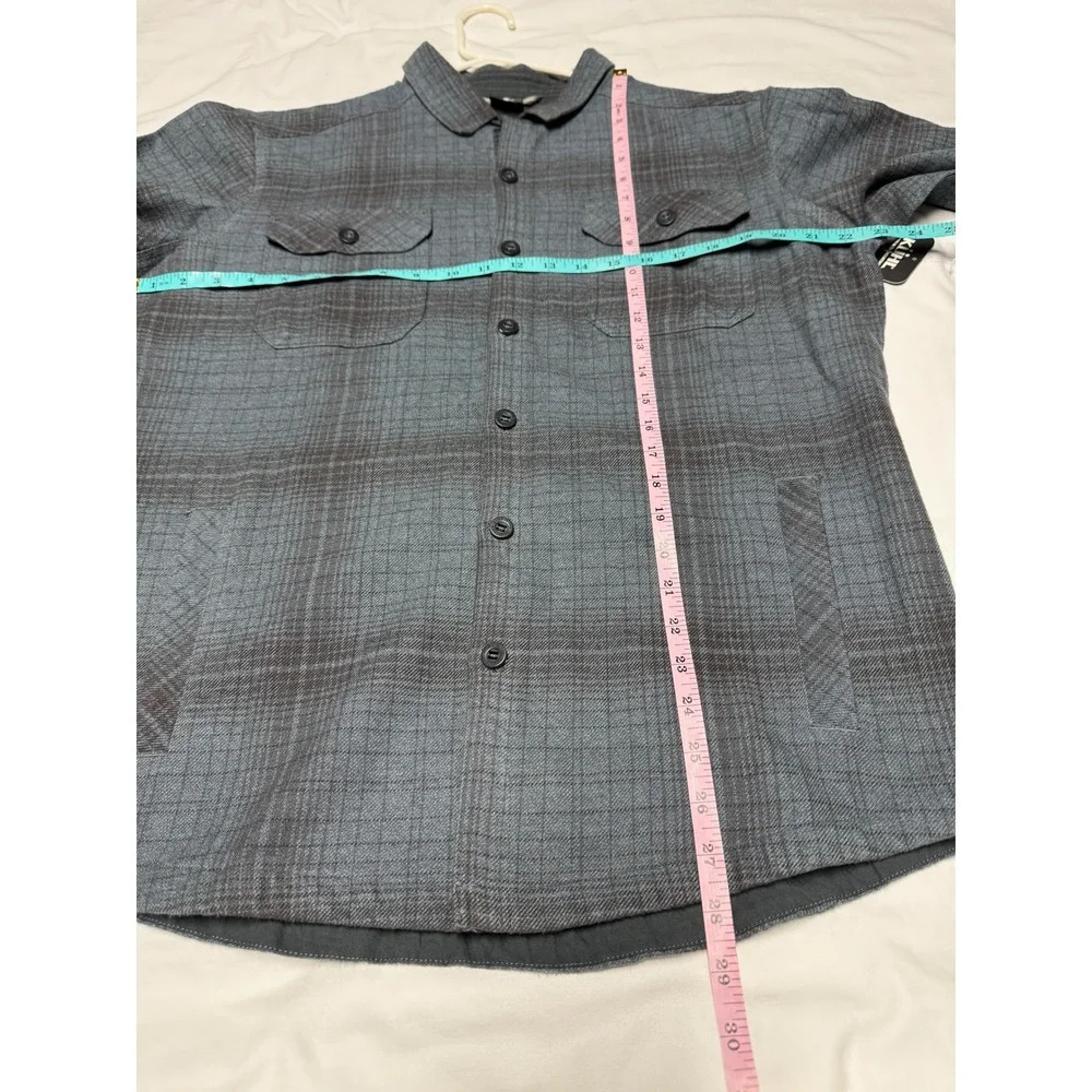 KÜHL Men's Deviatr Shirt Jac Medium Overcast Plaid NWT Button Up Jacket